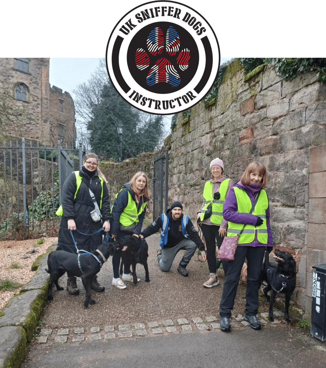 Uk Sniffer Dog Classes in Tamworth with Dog's Purpose Training